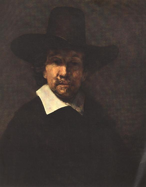 REMBRANDT Harmenszoon van Rijn Portrait of Jeremiah Becker